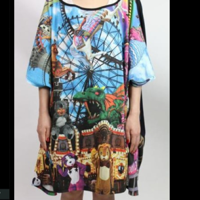 インポート・海外人気ブランド MALKOMALKA mmm16's by MALKOMALKA*遊園地柄Tシャツ♡の通販 - Tシャツ(半袖+袖なし)