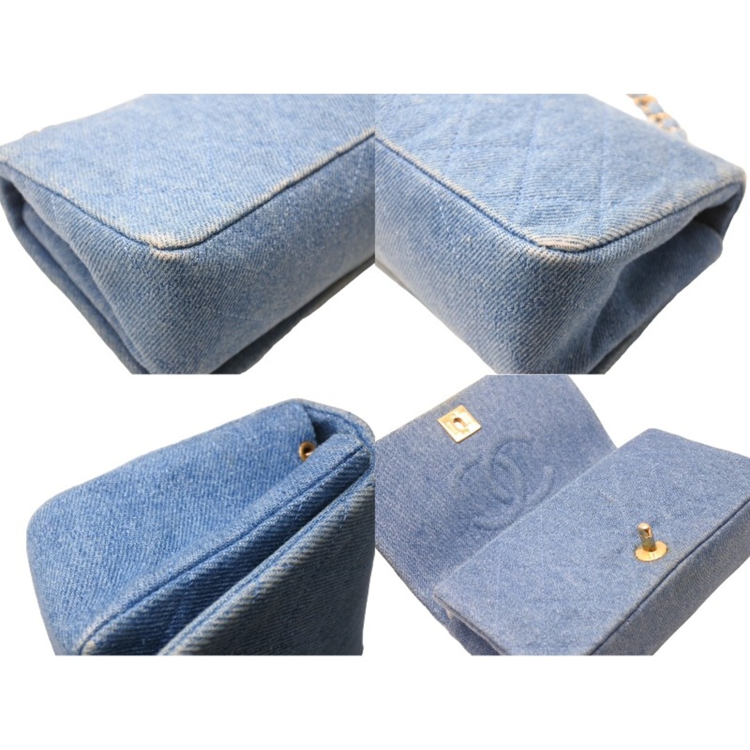 CHANEL - CHANEL シャネル デニム チェーン ミニ ショルダー CHANEL - CHANEL シャネル デニム チェーン ミニ ショルダー