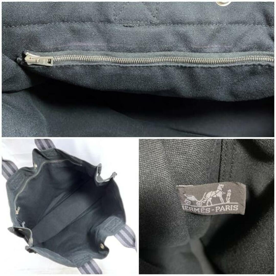 HERMES - エルメス トートバッグ フールトゥ MM ブラック HERMES - エルメス トートバッグ フールトゥ MM ブラック