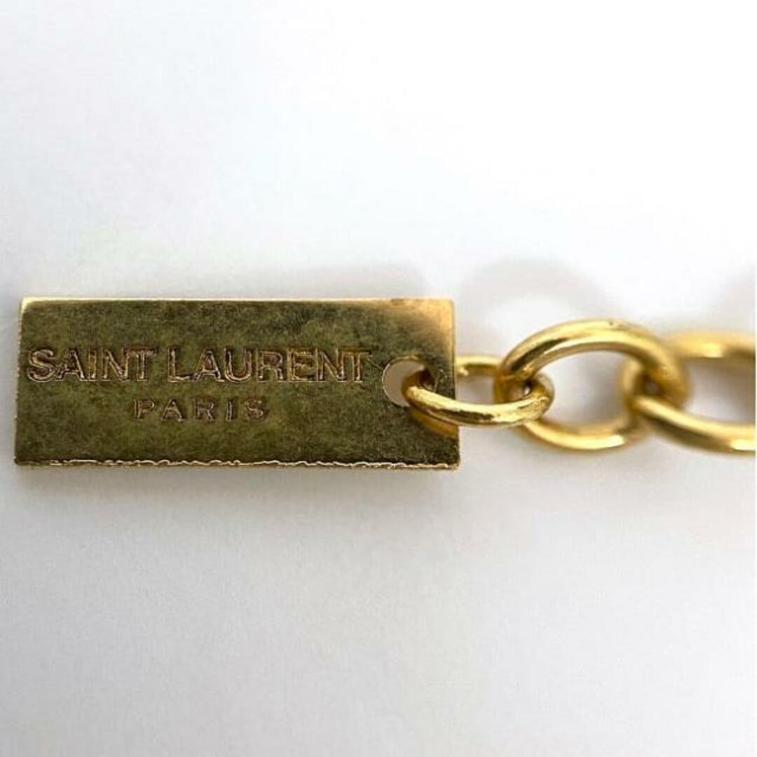 SAINT LAURENT - サンローラン LOVE ネックレス ゴールド SAINT LAURENT - サンローラン LOVE ネックレス ゴールド