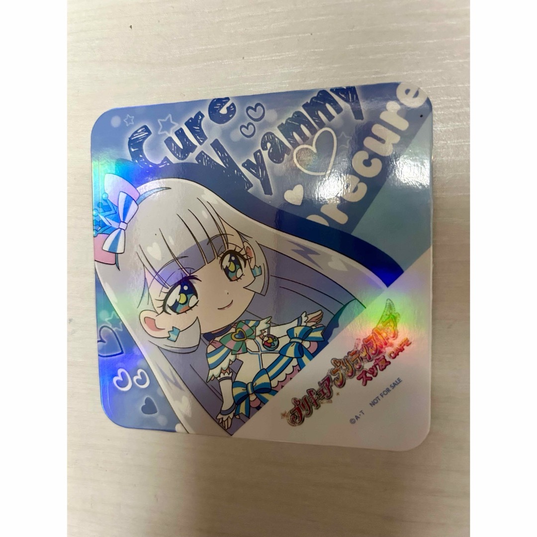プリティストア ズッ友カフェ コースター キュアニャミー エンタメ/ホビーのおもちゃ/ぬいぐるみ(キャラクターグッズ)の商品写真