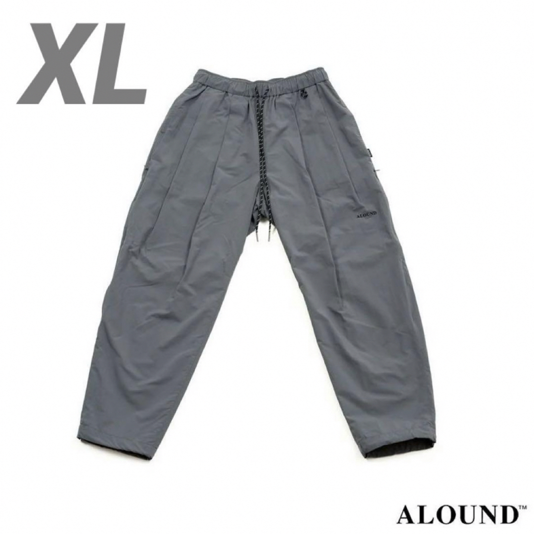 ALOUND TWOTUCK TAPERED NYLON PANTS パンツの通販 by なるさん ALOUND TWOTUCK TAPERED NYLON PANTS パンツの通販 by なるさん