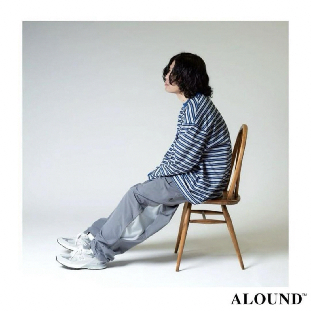 ALOUND TWOTUCK TAPERED NYLON PANTS パンツの通販 by なるさん ALOUND TWOTUCK TAPERED NYLON PANTS パンツの通販 by なるさん
