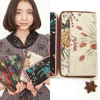 マザー(mother)の値下▶︎mother NOBANA LINEN WALLET(財布)