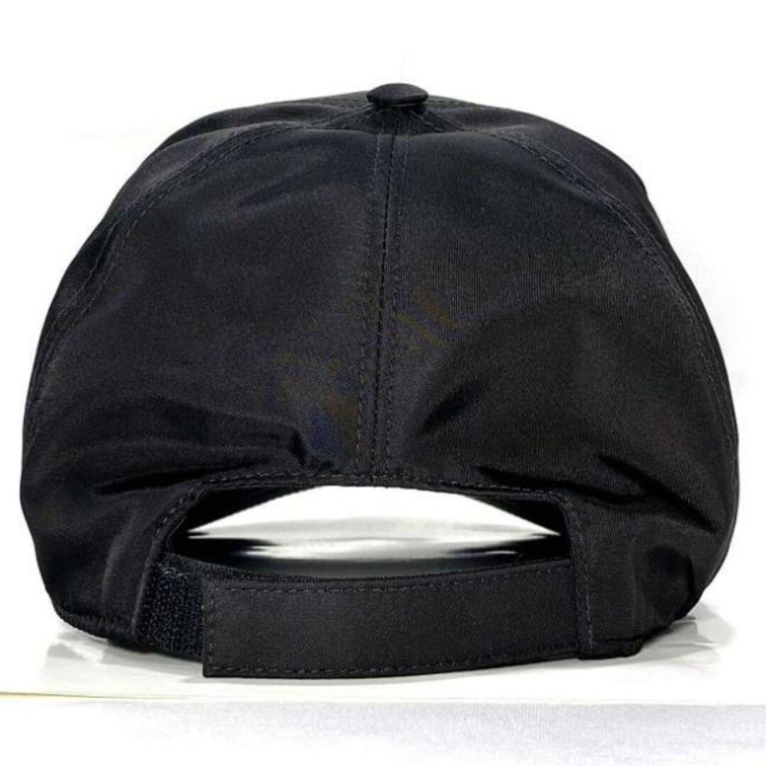 PRADA - プラダ キャップ ブラック NERO 1HC179 美品 ベース PRADA - プラダ キャップ ブラック NERO 1HC179 美品 ベース