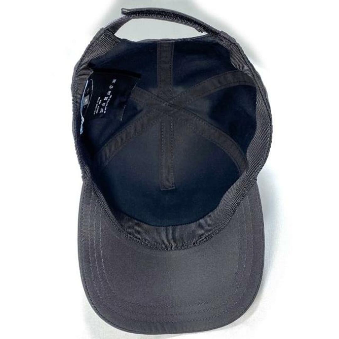 PRADA - プラダ キャップ ブラック NERO 1HC179 美品 ベース PRADA - プラダ キャップ ブラック NERO 1HC179 美品 ベース