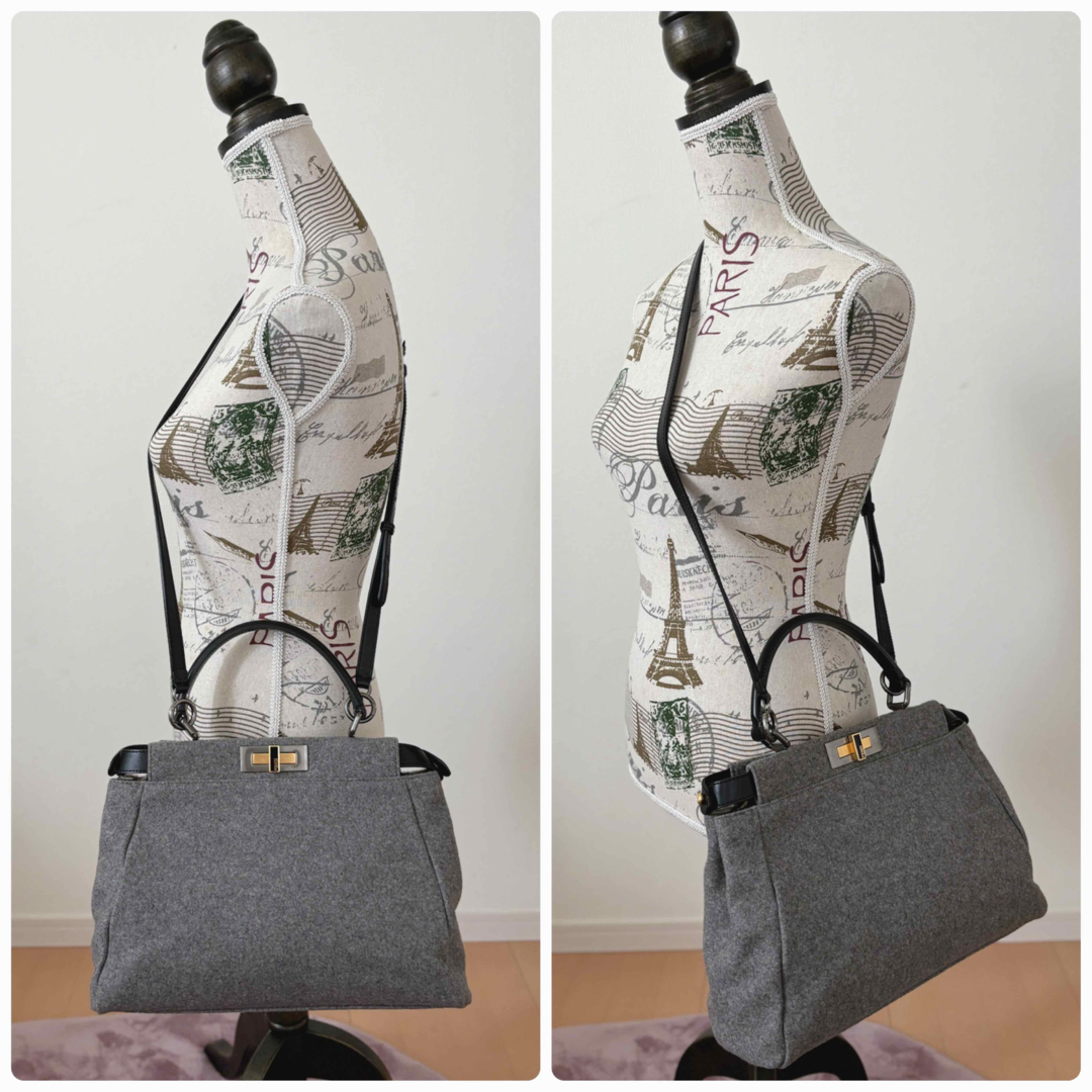 FENDI - FENDI/ピーカブー/フェンディ/ハンドバッグ/ショルダー FENDI - FENDI/ピーカブー/フェンディ/ハンドバッグ/ショルダー