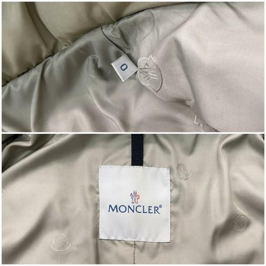 MONCLER - モンクレール ダウンコート ベージュ 49328 MONCLER - モンクレール ダウンコート ベージュ 49328
