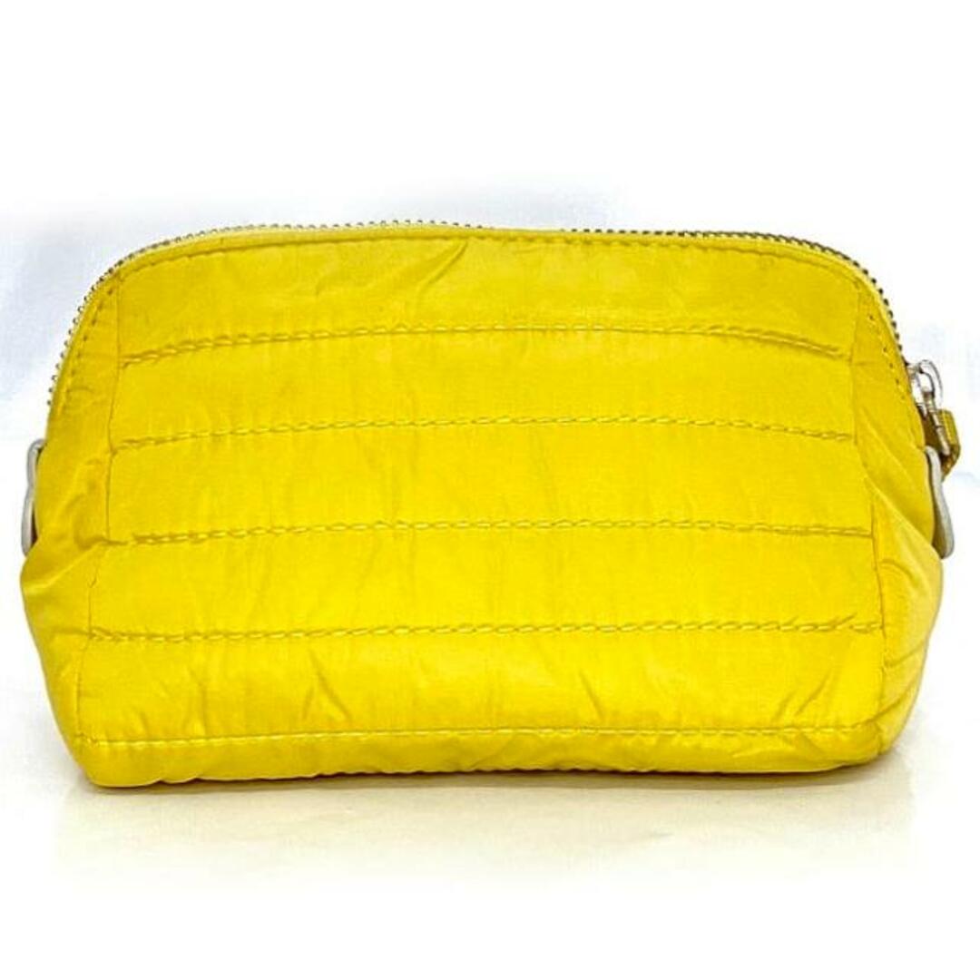 MONCLER - モンクレール ポーチ イエロー RN116347 美品 レア MONCLER - モンクレール ポーチ イエロー RN116347 美品 レア