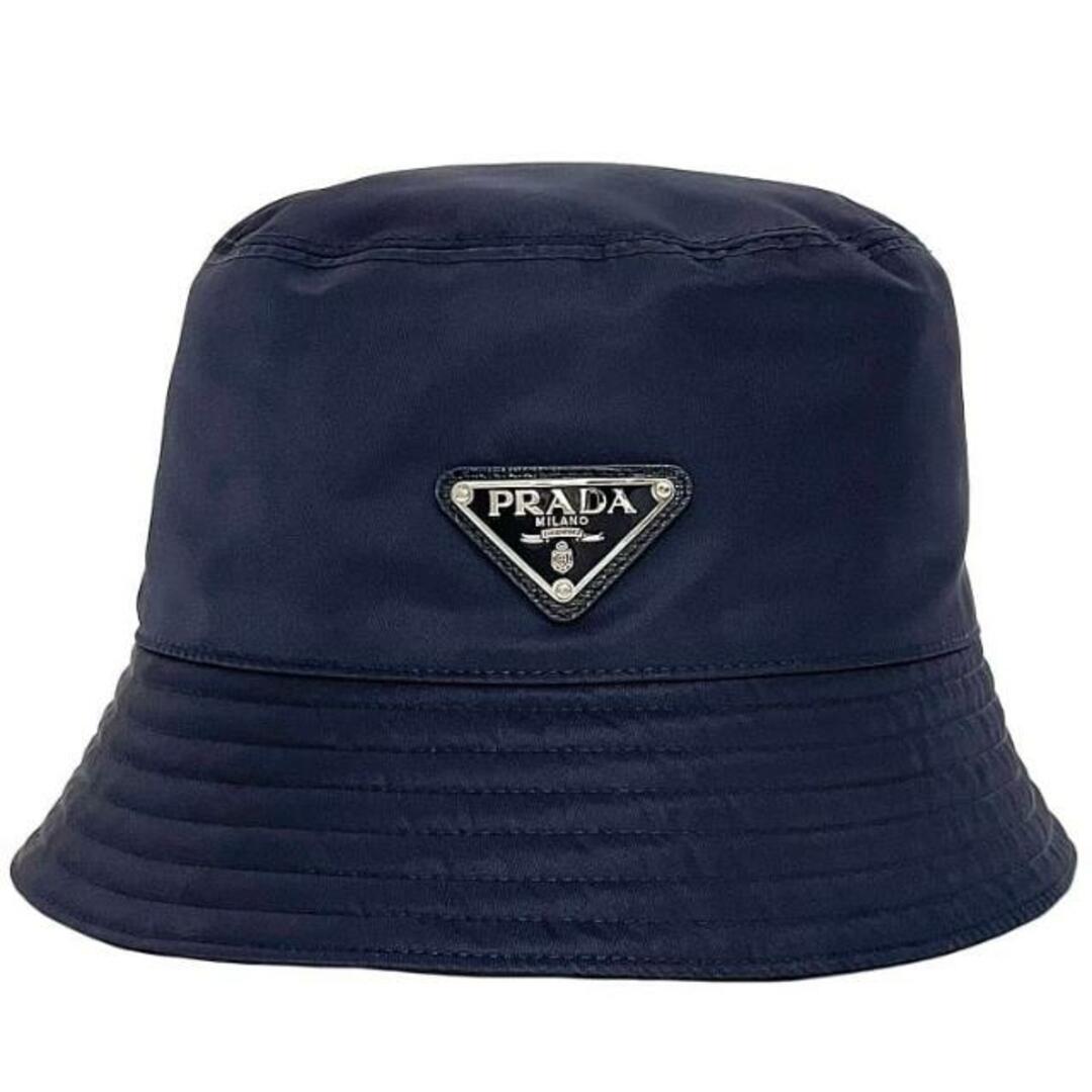 PRADA - プラダ ハット バケットハット ネイビー テスート PRADA - プラダ ハット バケットハット ネイビー テスート
