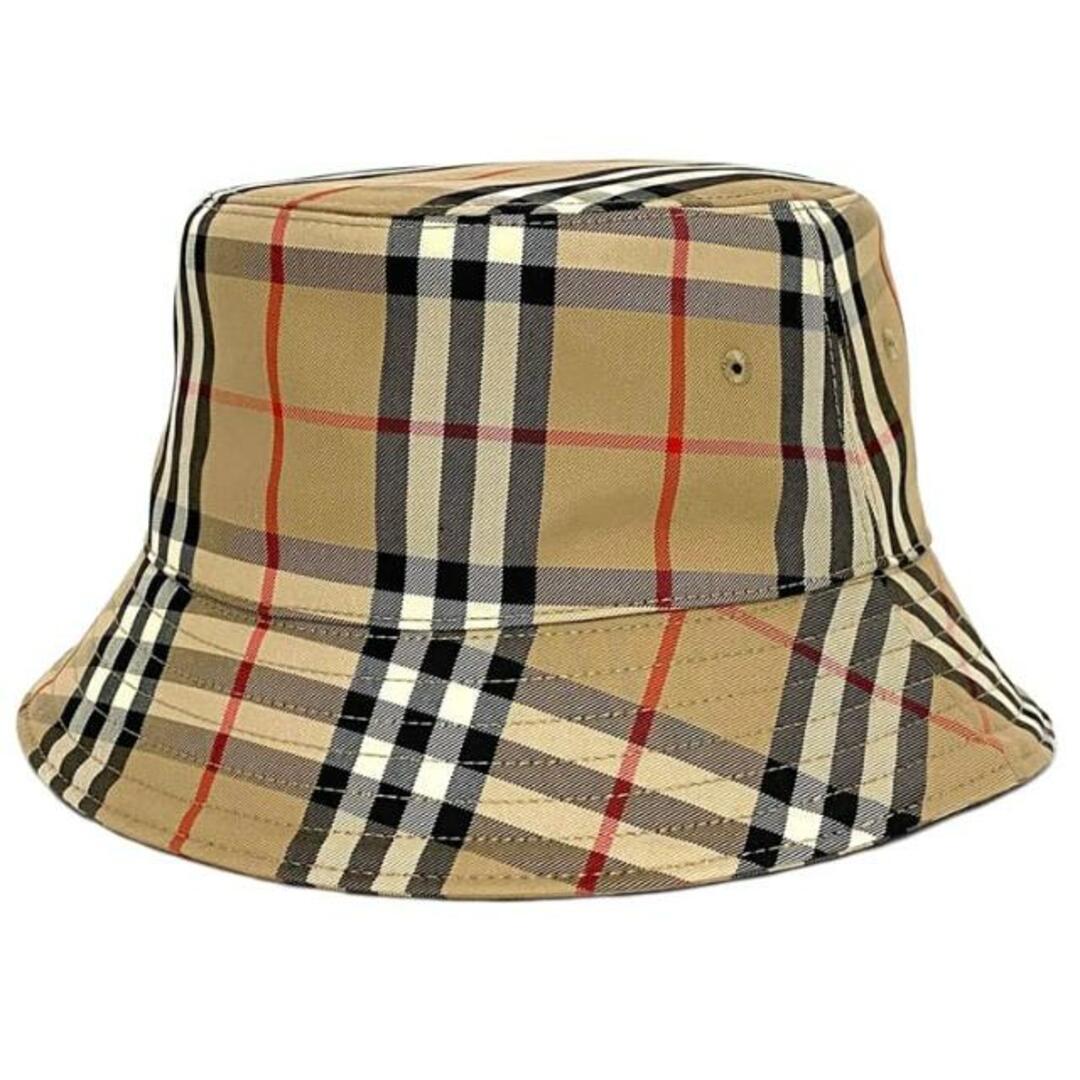 BURBERRY - バーバリー バケットハット ベージュ チェック柄 BURBERRY - バーバリー バケットハット ベージュ チェック柄