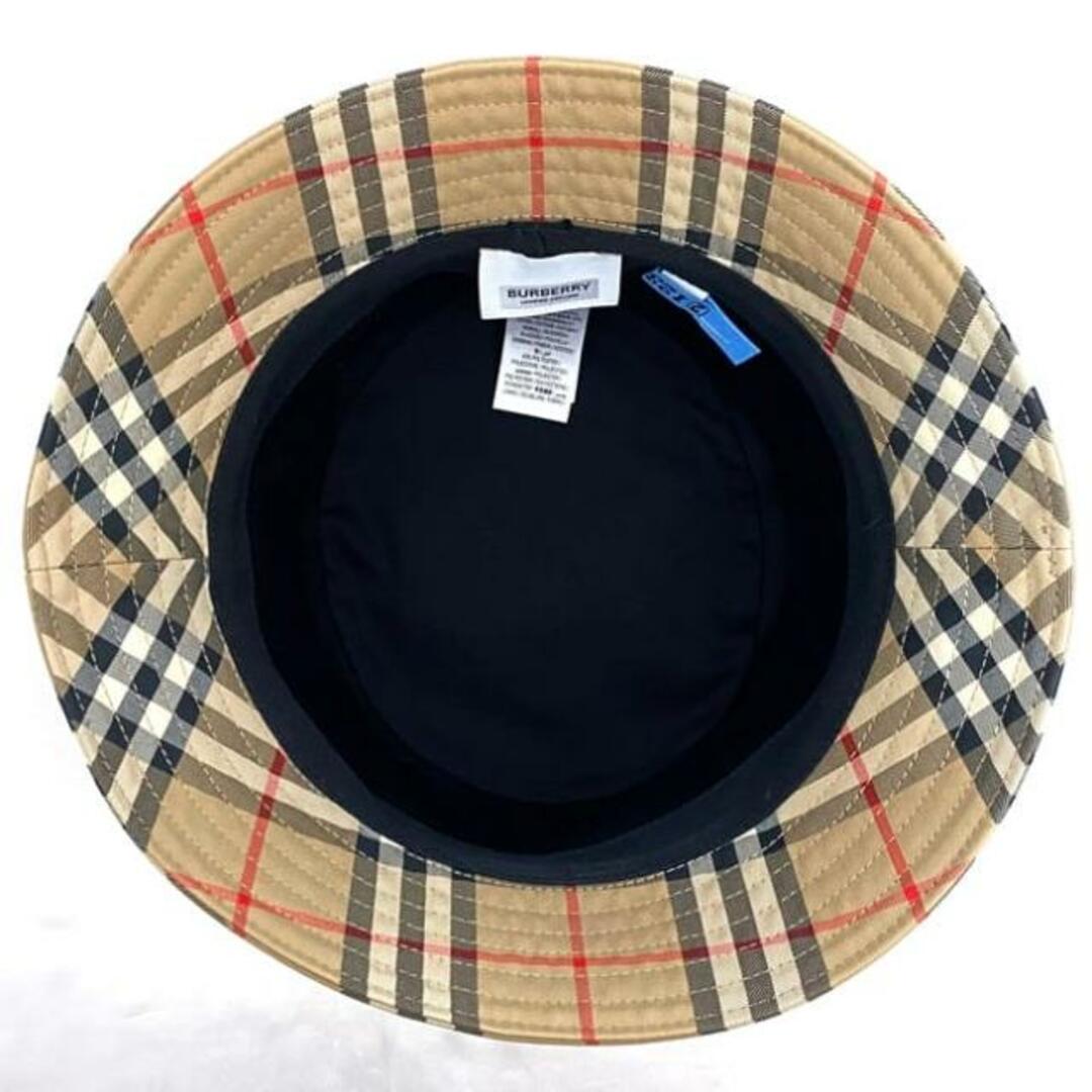 BURBERRY - バーバリー バケットハット ベージュ チェック柄 BURBERRY - バーバリー バケットハット ベージュ チェック柄
