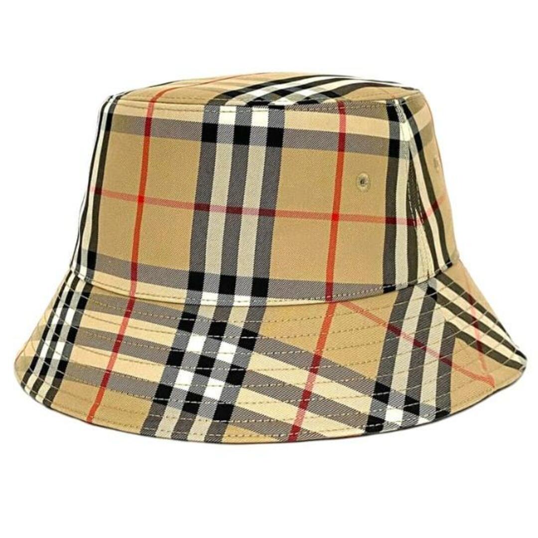 BURBERRY - バーバリー バケットハット ベージュ チェック柄 BURBERRY - バーバリー バケットハット ベージュ チェック柄
