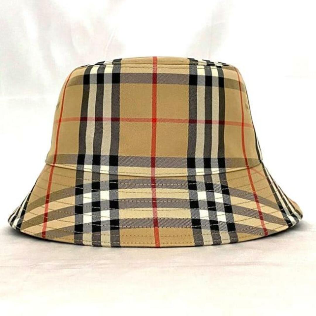 BURBERRY - バーバリー バケットハット ベージュ チェック柄 BURBERRY - バーバリー バケットハット ベージュ チェック柄