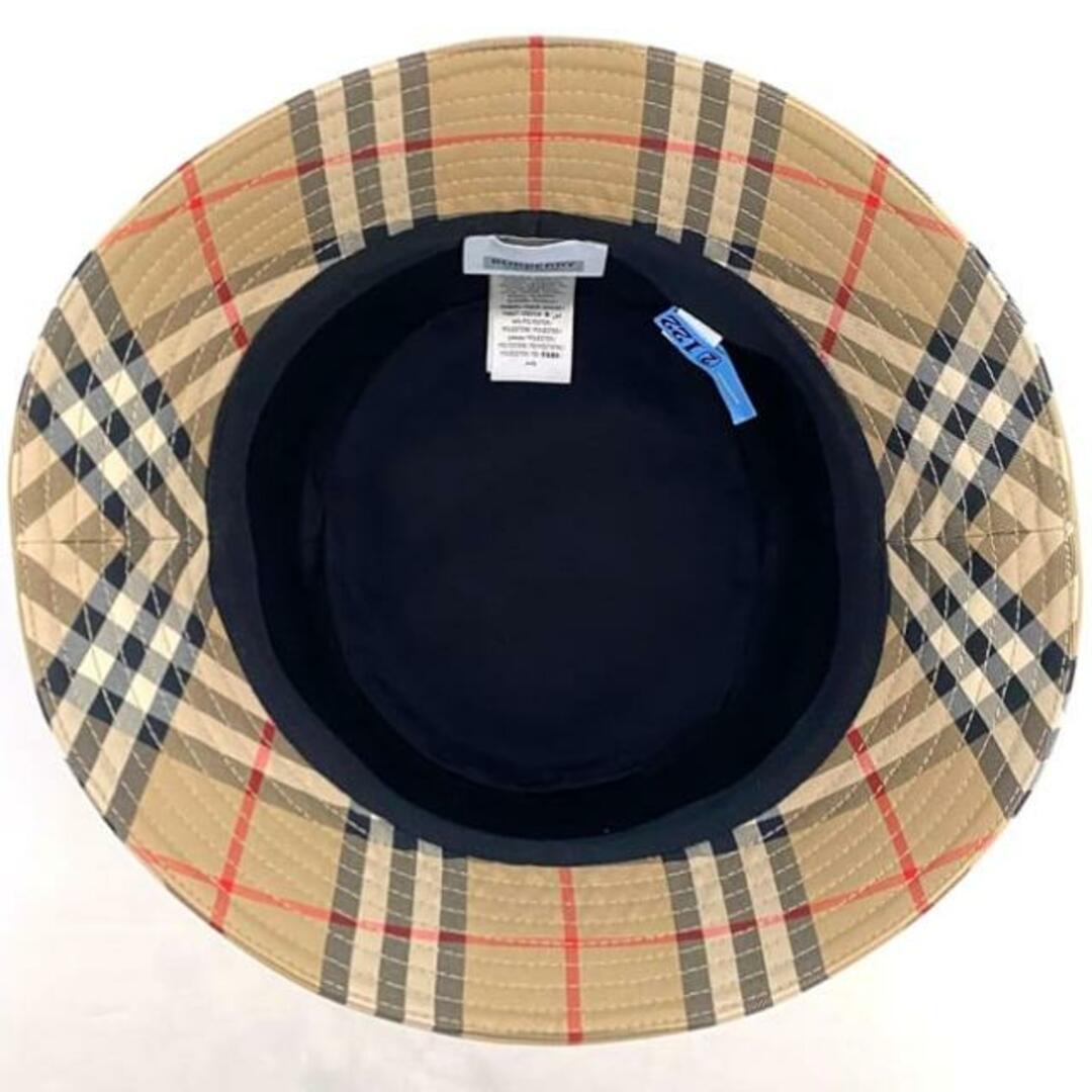 BURBERRY - バーバリー バケットハット ベージュ チェック柄 BURBERRY - バーバリー バケットハット ベージュ チェック柄