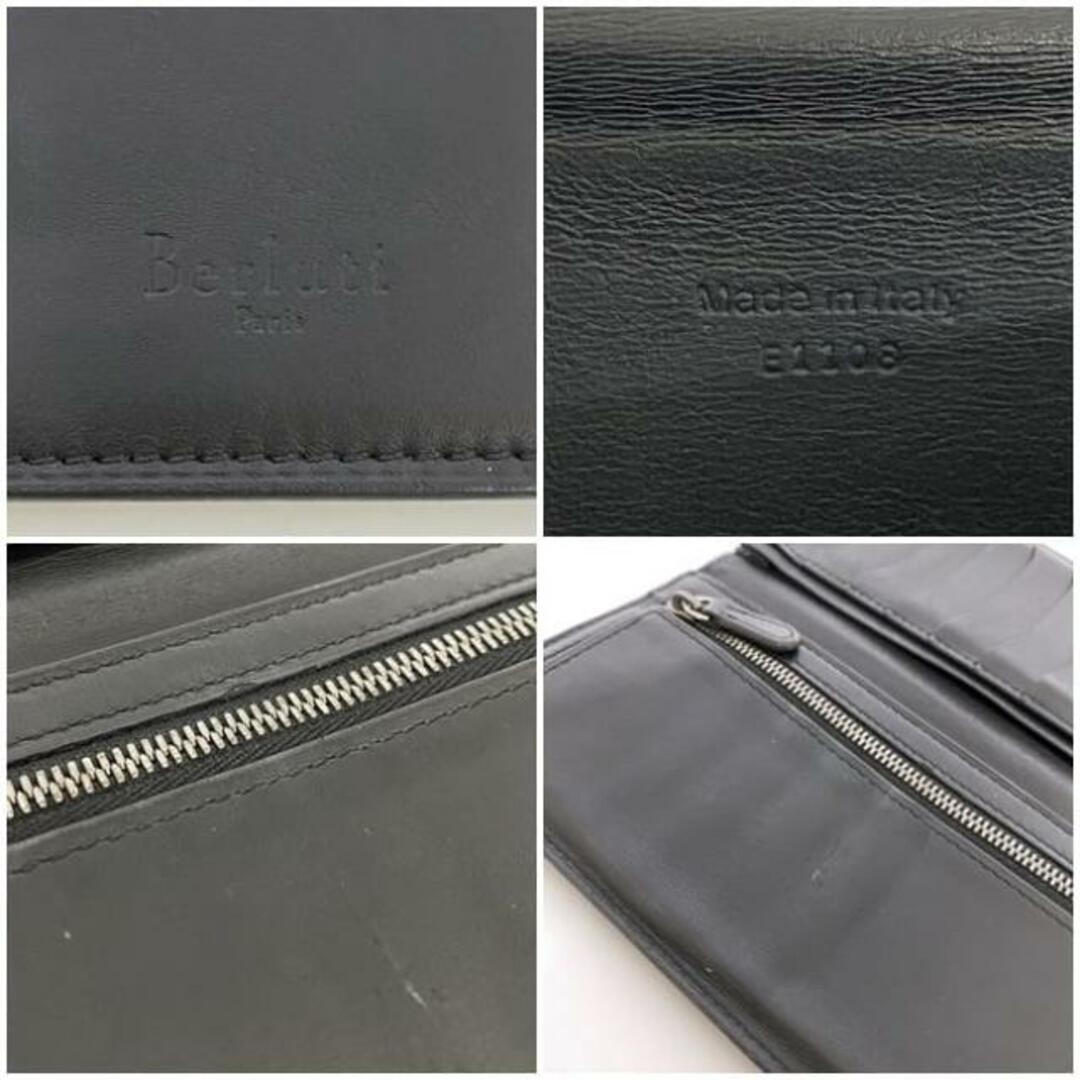 BERLUTI - ベルルッティ 二つ折り 長財布 ダークブラウン BERLUTI - ベルルッティ 二つ折り 長財布 ダークブラウン