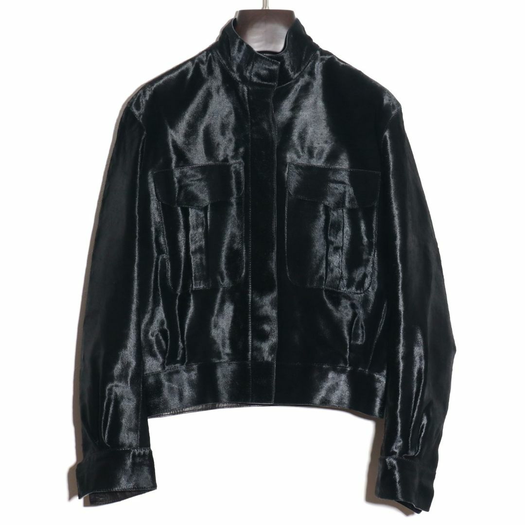 HERMES - エルメス 04AW ゴルチエ期 ハラコ レザージャケット 36 HERMES - エルメス 04AW ゴルチエ期 ハラコ レザージャケット 36