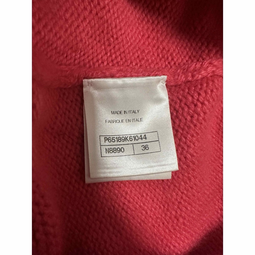 CHANEL - シャネル 22AW ビジュー装飾ロゴニット レディース 36 CHANEL - シャネル 22AW ビジュー装飾ロゴニット レディース 36