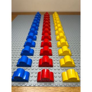 レゴ(Lego)のレゴ　LEGO バケツ　カーブブロック3色36個セット(知育玩具)