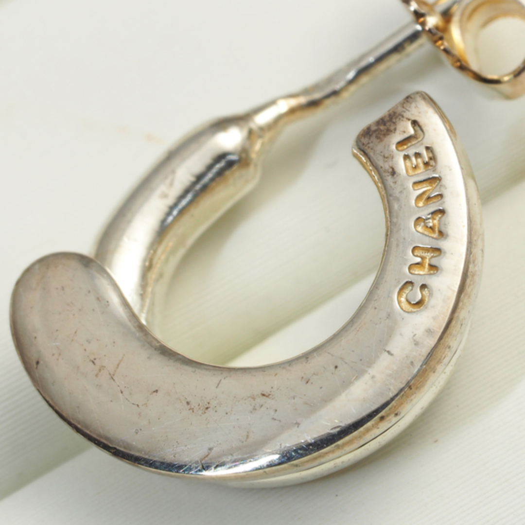 CHANEL - シャネル ピアス フープ シルバー 925 大幅値下げ品の CHANEL - シャネル ピアス フープ シルバー 925 大幅値下げ品の
