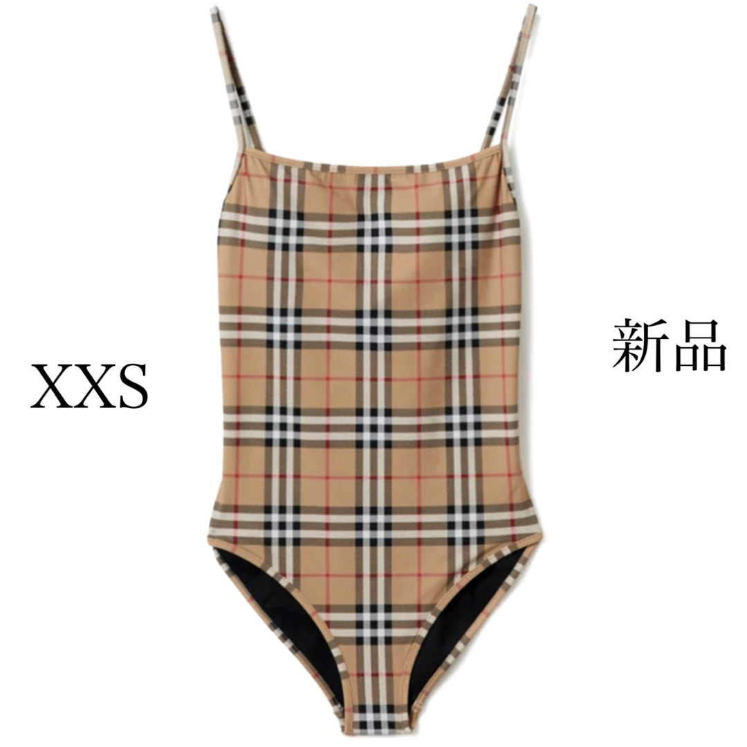 BURBERRY - 新品 BURBERRY バーバリー チェック 水着 スイム BURBERRY - 新品 BURBERRY バーバリー チェック 水着 スイム