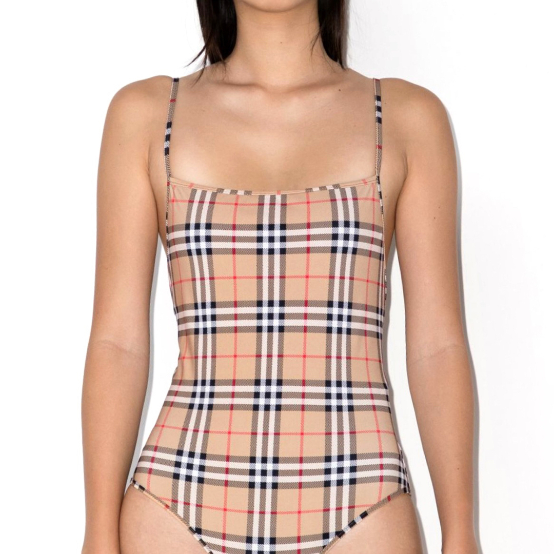 BURBERRY - 新品 BURBERRY バーバリー チェック 水着 スイム BURBERRY - 新品 BURBERRY バーバリー チェック 水着 スイム