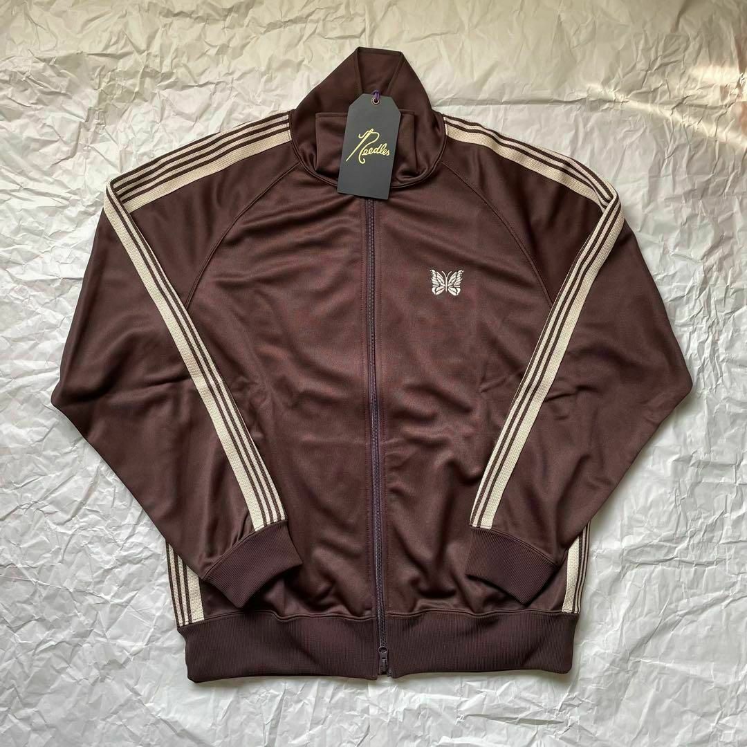 トラックジャケット XL ブラウン ベージュ ニードルス ニードルズ トラックジャケット XL ブラウン ベージュ ニードルス ニードルズ