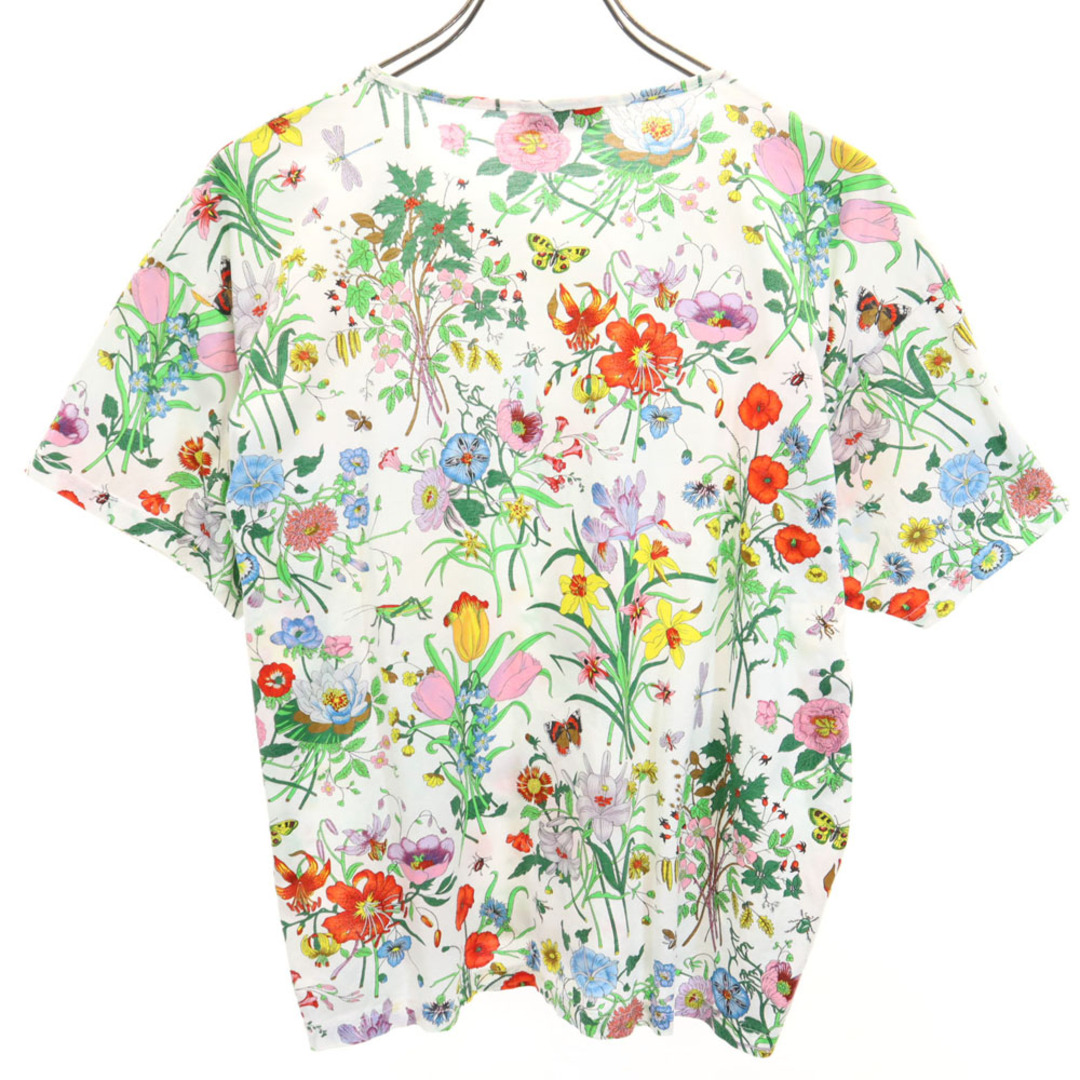 GUCCI - グッチ 80s イタリア製 ヴィンテージ 花柄 半袖 Tシャツ GUCCI - グッチ 80s イタリア製 ヴィンテージ 花柄 半袖 Tシャツ