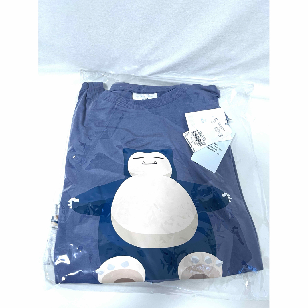 ポケモン カビゴン ルームウェア Lサイズ 半袖 荒々し 上下 ポケモン カビゴン ルームウェア Lサイズ 半袖 荒々し 上下