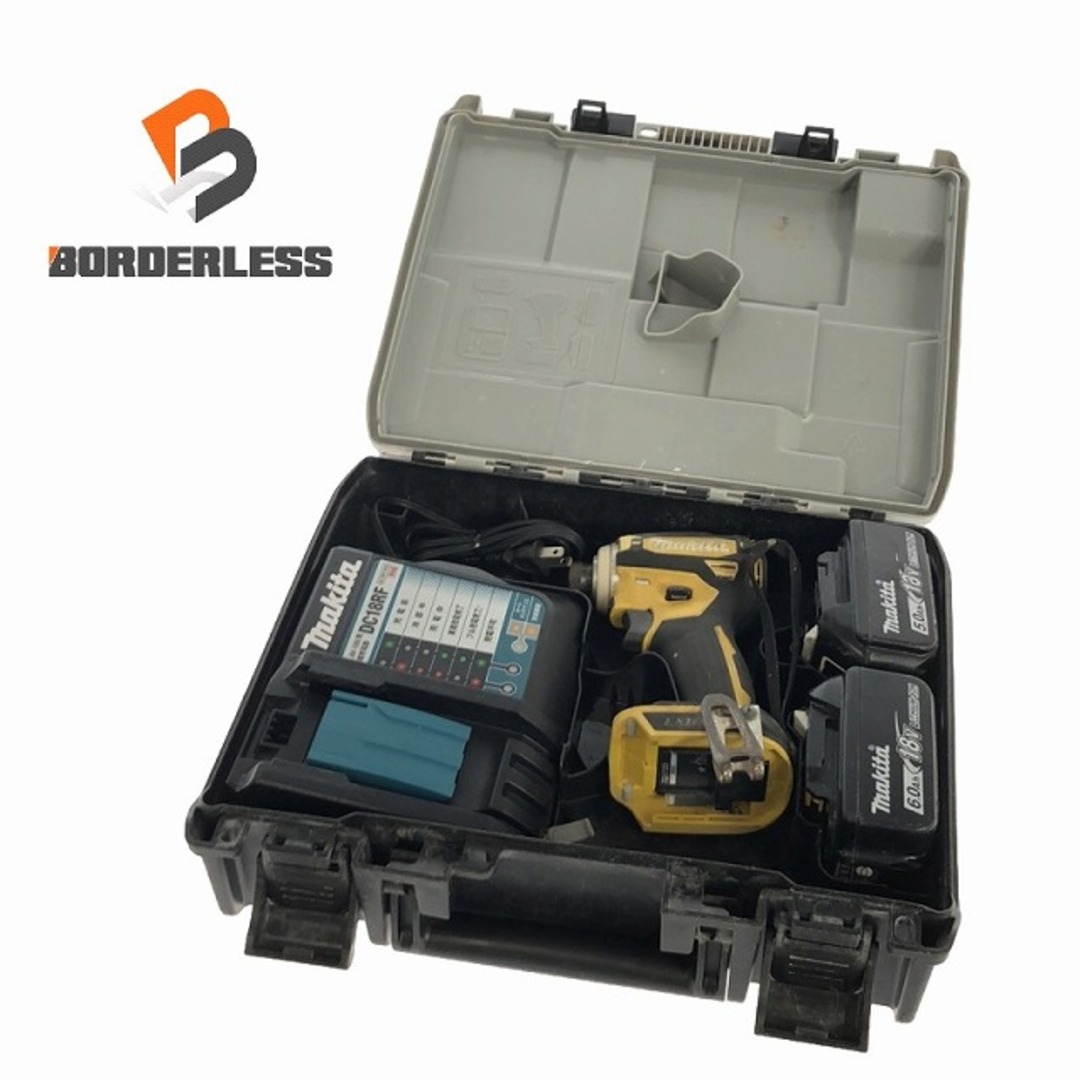 ☆中古品☆makita マキタ 18V 充電式インパクトドライバー ☆中古品☆makita マキタ 18V 充電式インパクトドライバー