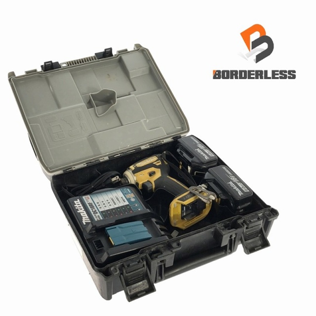 ☆中古品☆makita マキタ 18V 充電式インパクトドライバー ☆中古品☆makita マキタ 18V 充電式インパクトドライバー