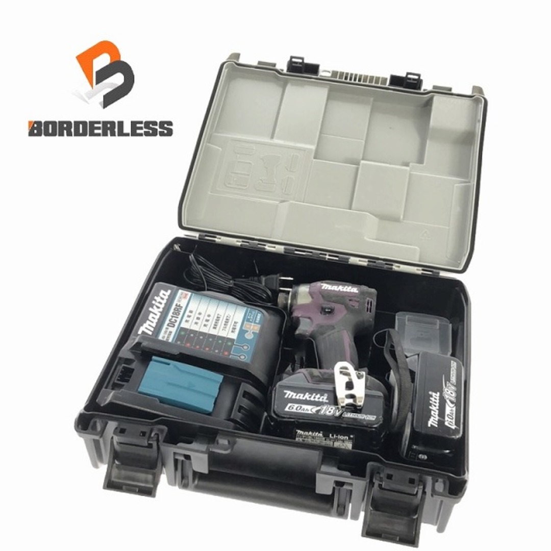 ☆中古品 限定色☆makita マキタ 18V 充電式インパクト ☆中古品 限定色☆makita マキタ 18V 充電式インパクト
