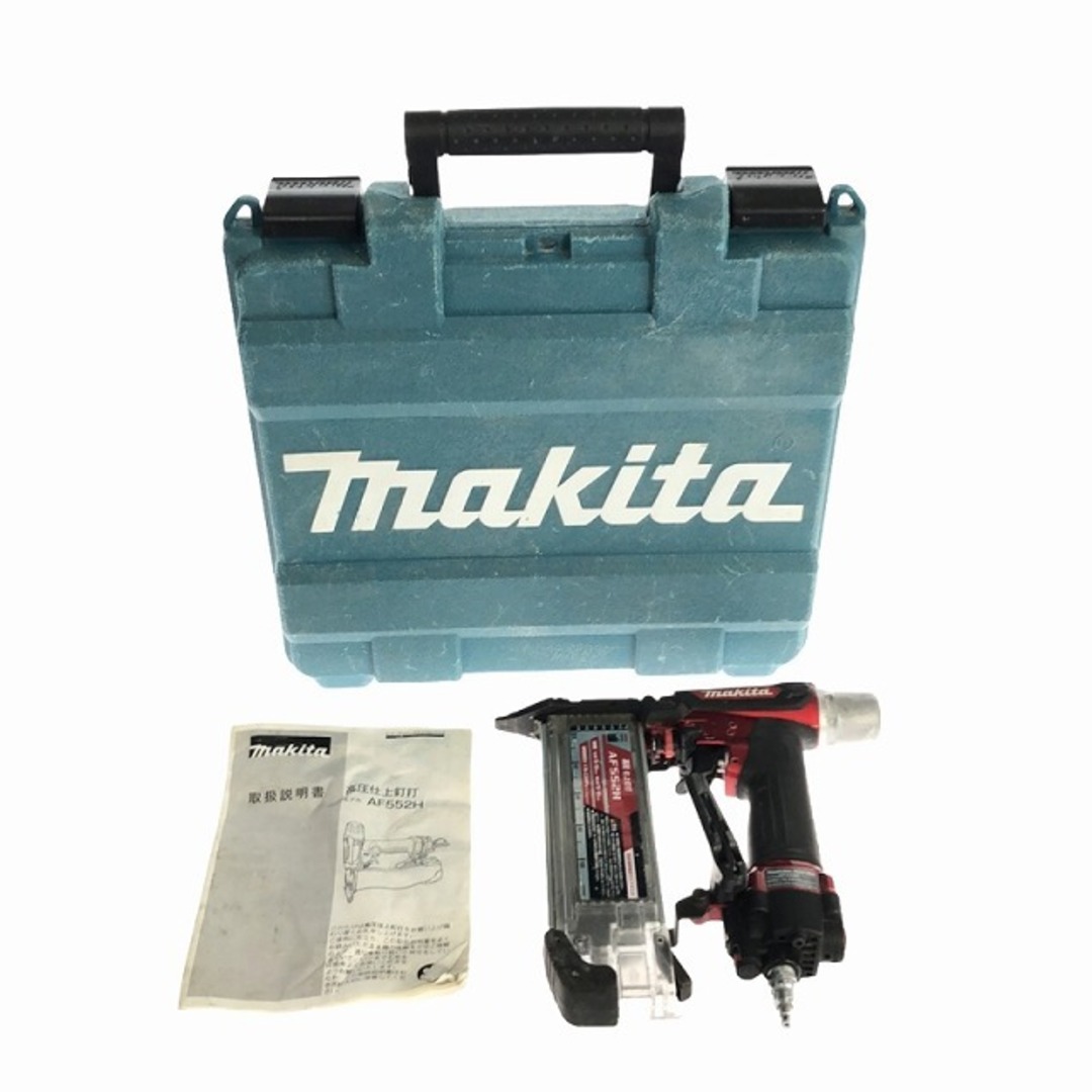 Makita - ☆中古品☆makita マキタ 55mm 高圧 仕上釘打機 AF552H Makita - ☆中古品☆makita マキタ 55mm 高圧 仕上釘打機 AF552H