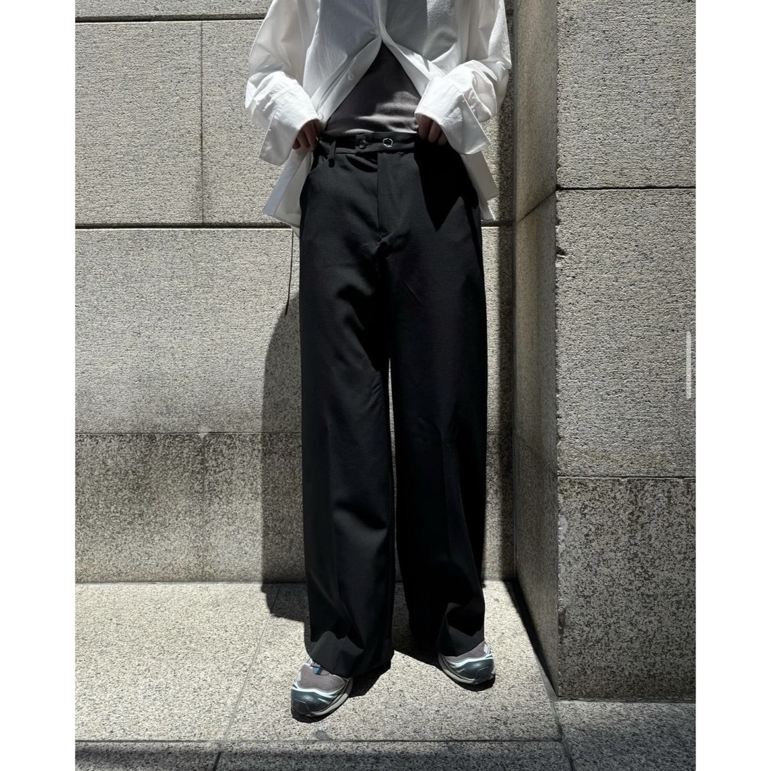 SUNSEA - SUNSEA N.M. BLUE OSMO w/耳 STRAIGHT PANTSの通販 by SUNSEA - SUNSEA N.M. BLUE OSMO w/耳 STRAIGHT PANTSの通販 by