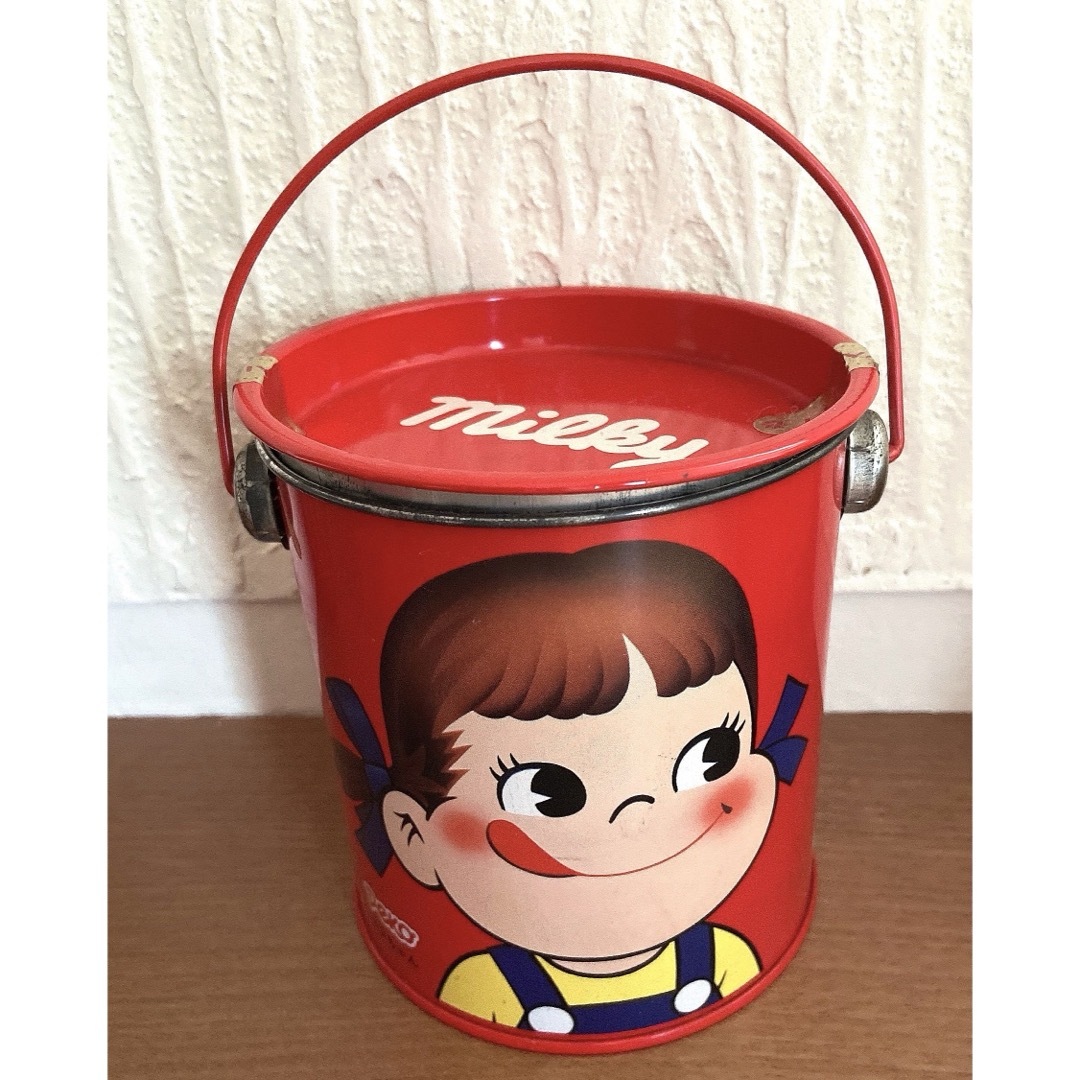 不二家 - 不二家ペコちゃんポコちゃん缶5点セット 昭和レトロの 不二家 - 不二家ペコちゃんポコちゃん缶5点セット 昭和レトロの