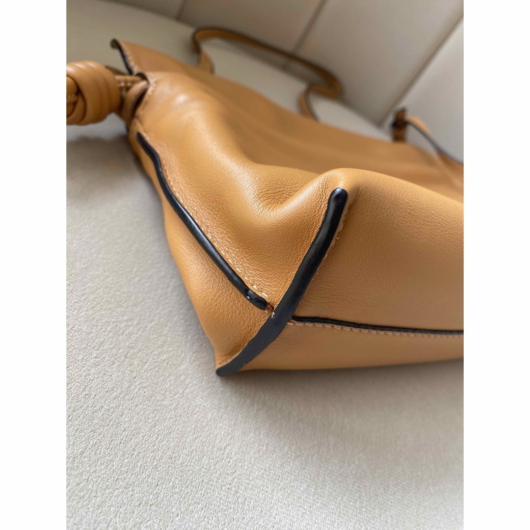 LOEWE ロエベ フラメンコ ショルダーバッグ レザー ライトブラウン LOEWE ロエベ フラメンコ ショルダーバッグ レザー ライトブラウン