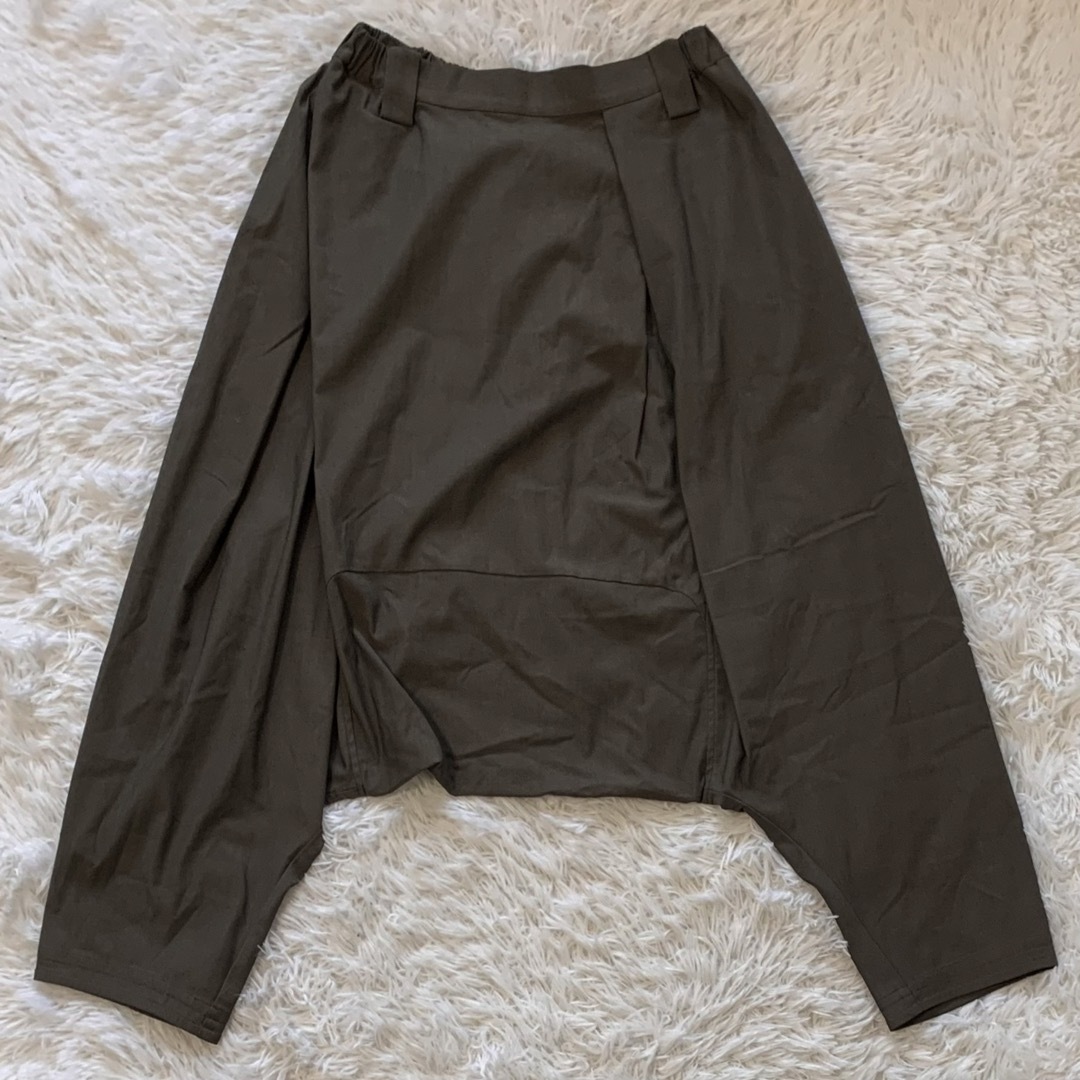 新品 MOYURU 萠 モユル サルエルパンツ ブラウン Mサイズ Lサイズ 新品 MOYURU 萠 モユル サルエルパンツ ブラウン Mサイズ Lサイズ