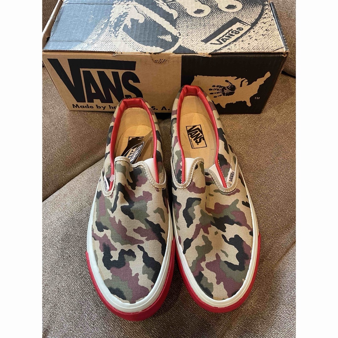 VANS - 奇跡のデッド US10.5 VANS 90s USA製 SLIP ON カモ柄の通販 by dazed|ヴァンズならラクマ VANS - 奇跡のデッド US10.5 VANS 90s USA製 SLIP ON カモ柄の通販 by dazed|ヴァンズならラクマ
