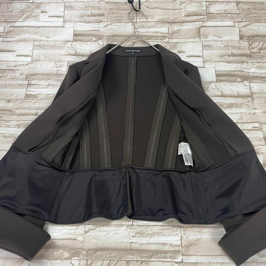 FOXEY NEW YORK - 【美品】フォクシーニューヨーク☆テーラード FOXEY NEW YORK - 【美品】フォクシーニューヨーク☆テーラード