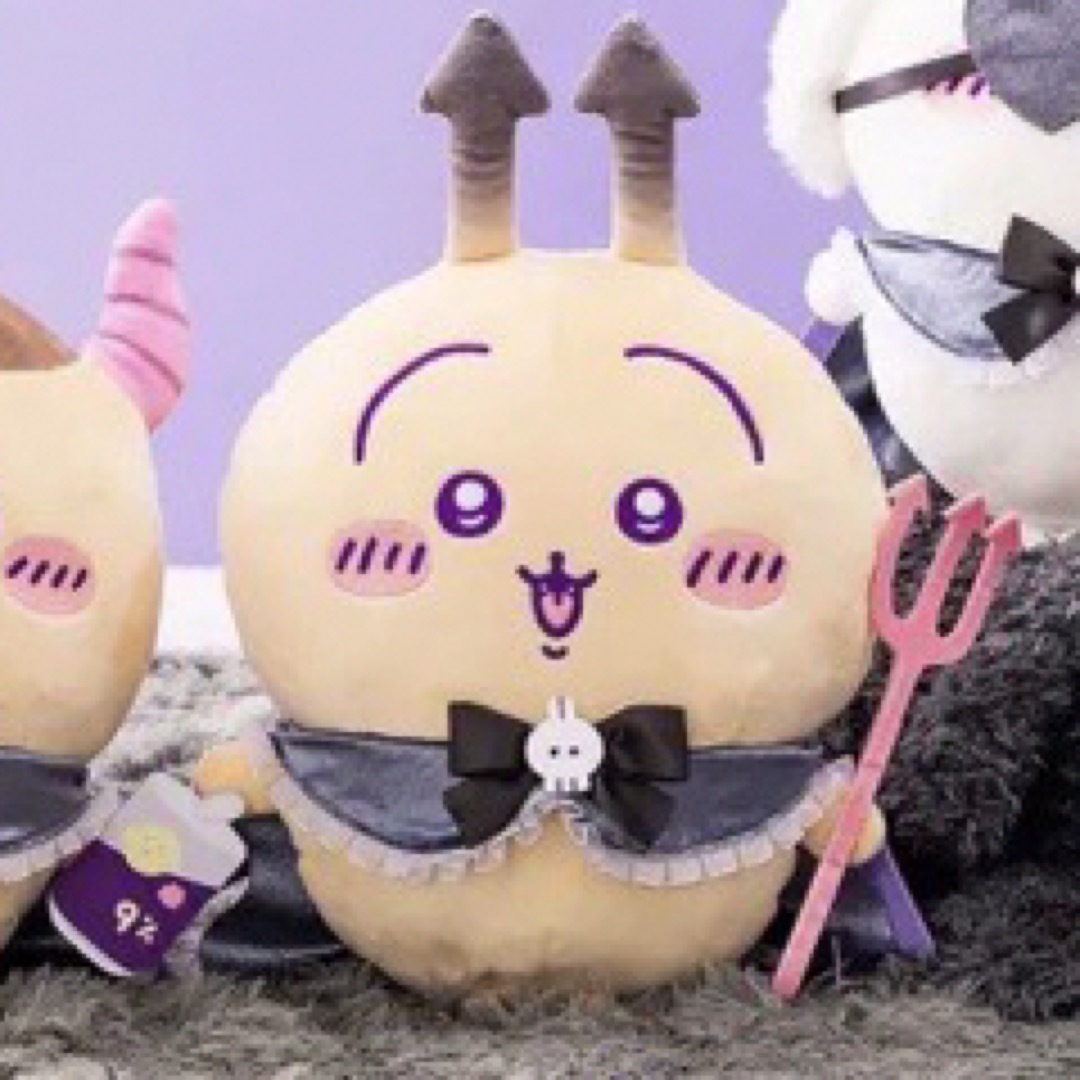 ちいかわ - ちいかわ てんしあくま あくまなBIGぬいぐるみ ちいかわ - ちいかわ てんしあくま あくまなBIGぬいぐるみ