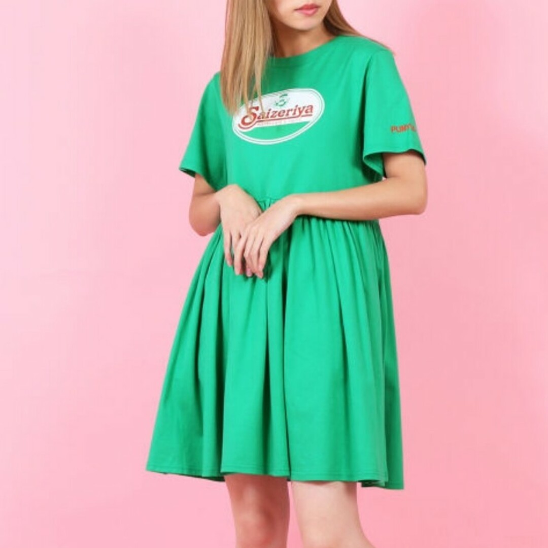 PUNYUS - 新品 サイゼリヤ ロゴ PUNYUS サイゼリア ワンピース PUNYUS - 新品 サイゼリヤ ロゴ PUNYUS サイゼリア ワンピース