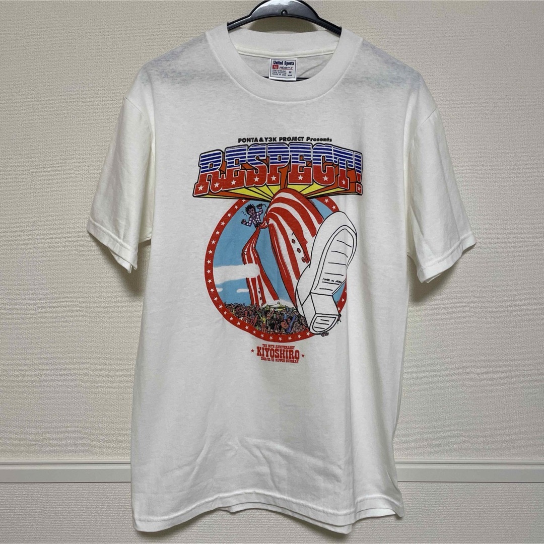 未使用 忌野清志郎 RESPECT!清志郎 武道館ライブ 記念Tシャツ 未使用 忌野清志郎 RESPECT!清志郎 武道館ライブ 記念Tシャツ