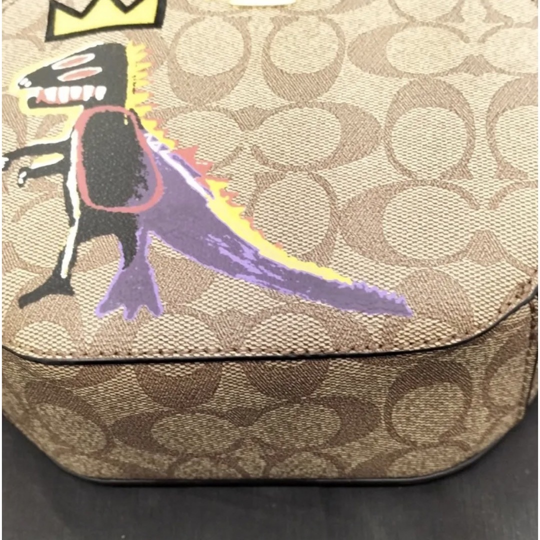 COACH バスキアコラボ ミニショルダー クロスボディー バッグ COACH バスキアコラボ ミニショルダー クロスボディー バッグ
