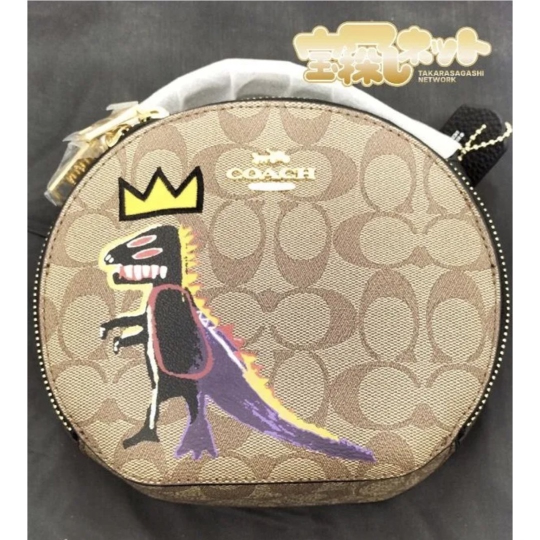 COACH バスキアコラボ ミニショルダー クロスボディー バッグ COACH バスキアコラボ ミニショルダー クロスボディー バッグ