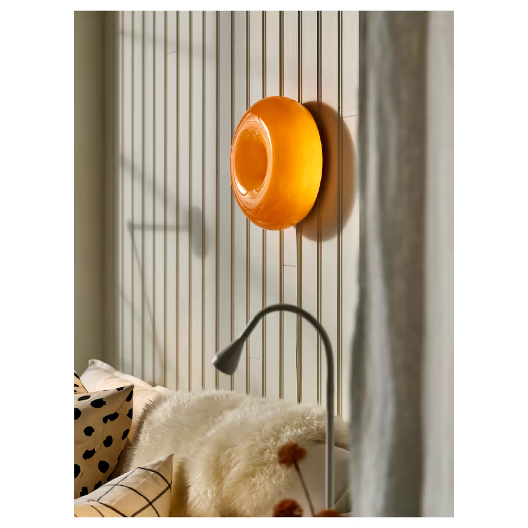 IKEA - 【未開封正規品】IKEA VARMBLIXT ドーナツ ランプの通販 IKEA - 【未開封正規品】IKEA VARMBLIXT ドーナツ ランプの通販