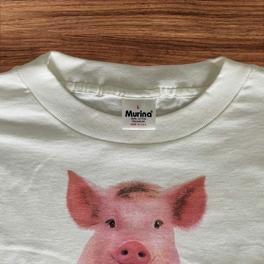 VINTAGE - 【新品未使用】90'S 映画Babe プロモTシャツ ムービー VINTAGE - 【新品未使用】90'S 映画Babe プロモTシャツ ムービー