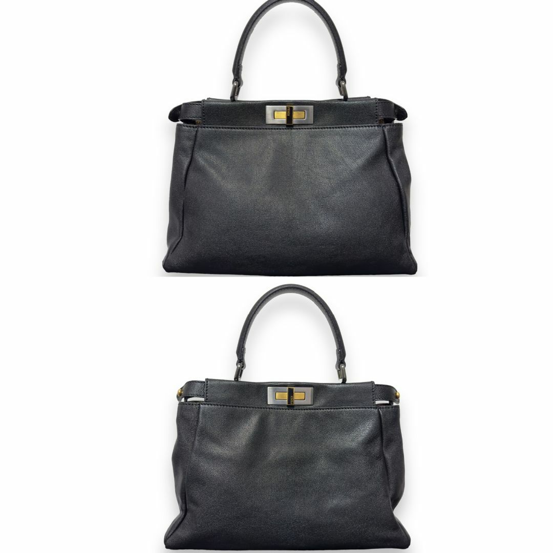 極上 美品】フェンディ ピーカブー ミディアム 2way ハンドバッグ 極上 美品】フェンディ ピーカブー ミディアム 2way ハンドバッグ