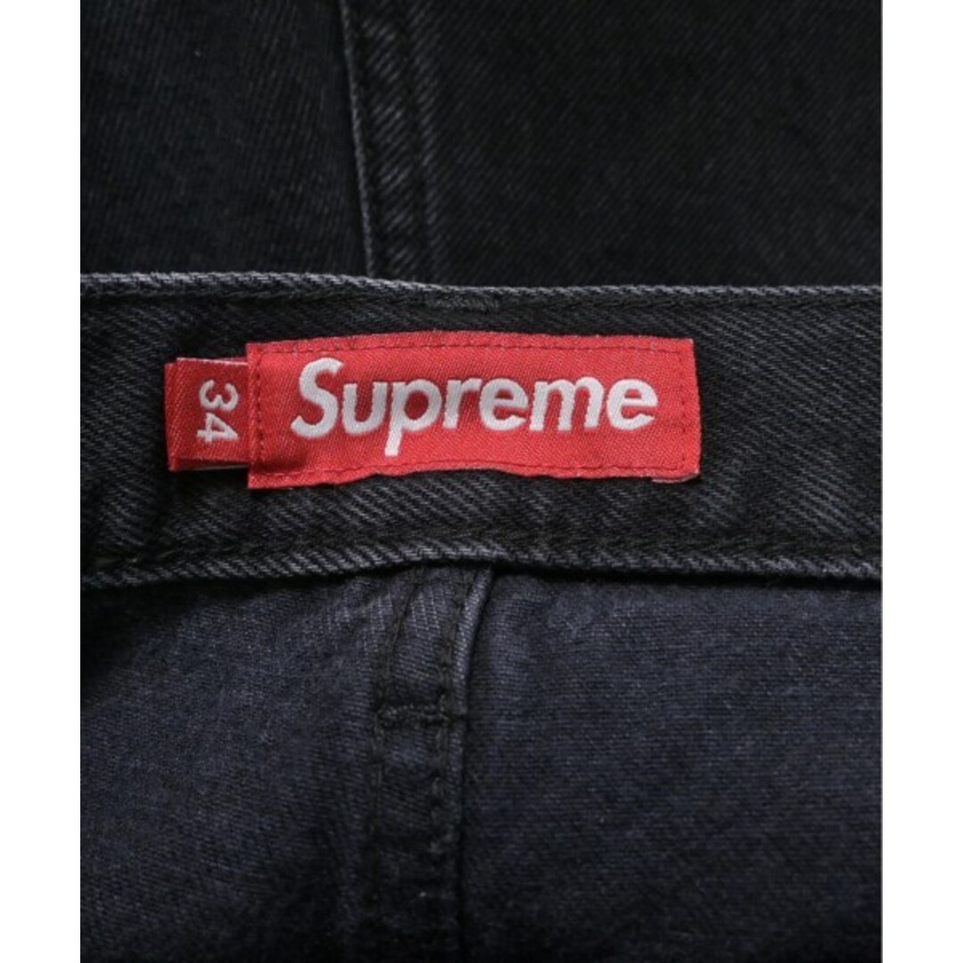 Supreme - Supreme シュプリーム デニムパンツ 34(XL位) 黒 Supreme - Supreme シュプリーム デニムパンツ 34(XL位) 黒