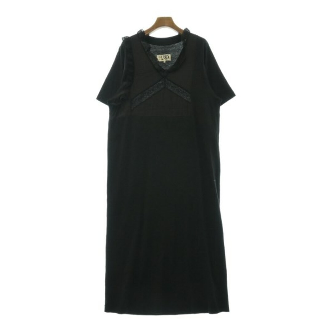 MM6 エムエムシックス ワンピース 36(XS位) 黒 【古着】【中古】 MM6 エムエムシックス ワンピース 36(XS位) 黒 【古着】【中古】