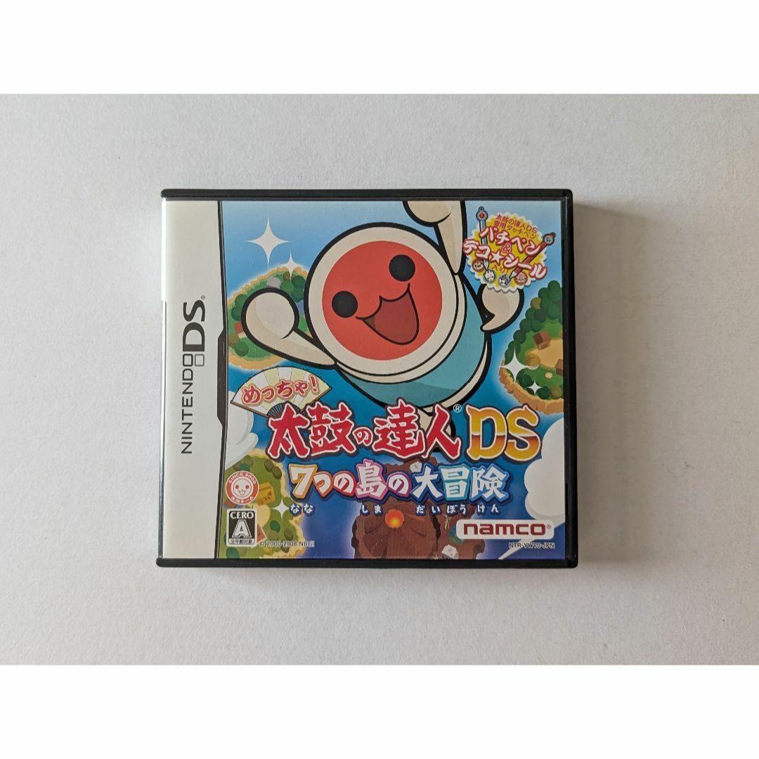 ニンテンドーDS 暖め 太鼓の達人 7つの島の大冒険 バチペン ニンテンドーDS 暖め 太鼓の達人 7つの島の大冒険 バチペン